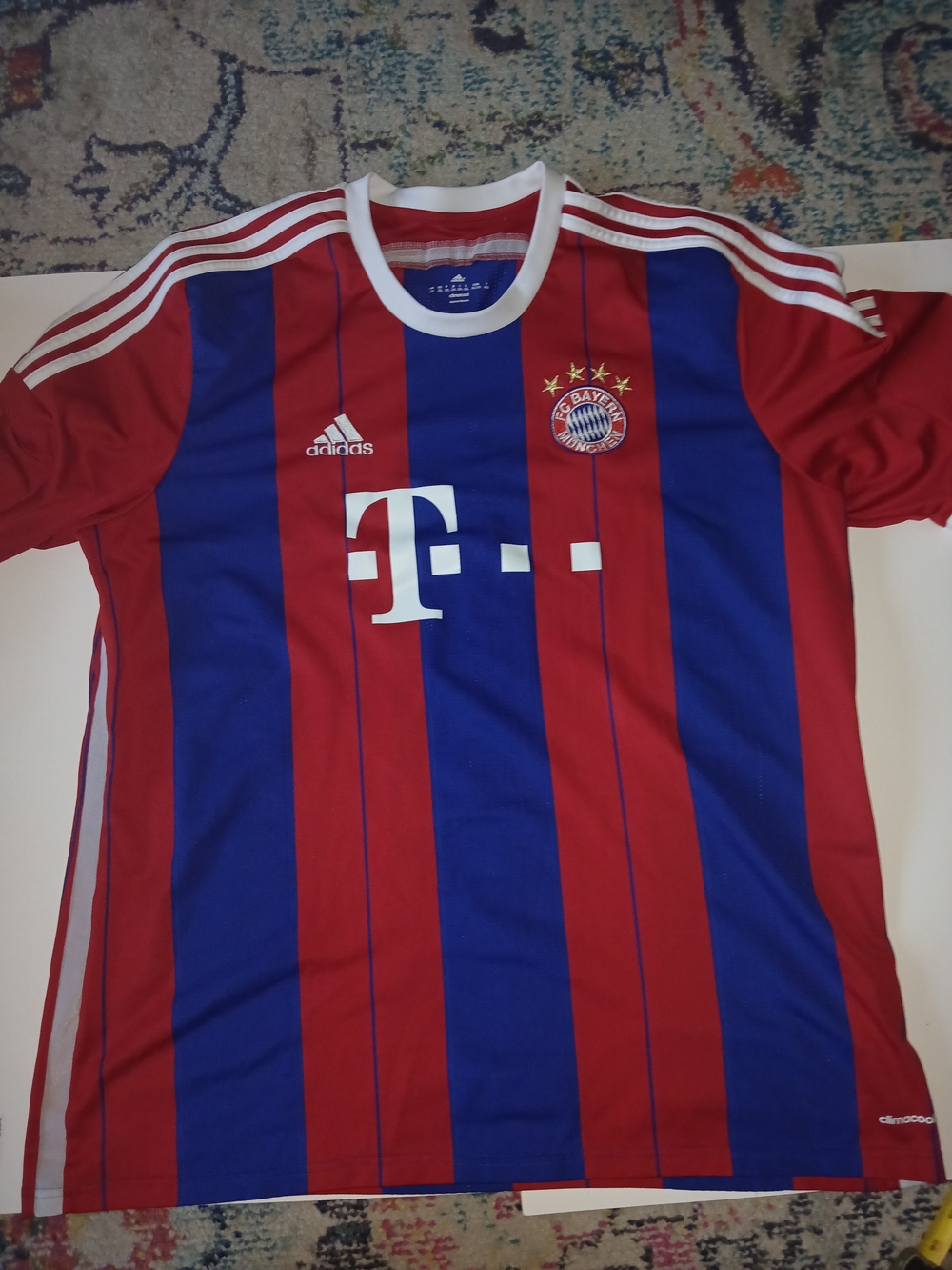 Adidas Bayern Munich Schweinsteiger #31 Jersey Men’s 2XL VW dfb Pokal (2014/15)